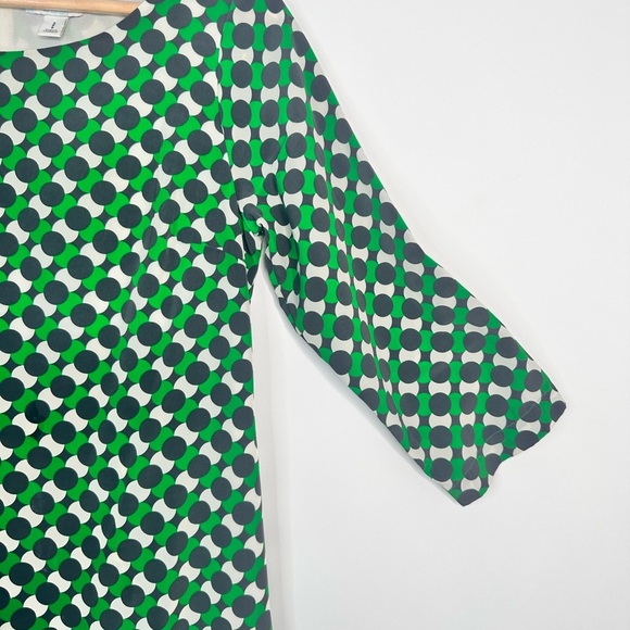 Old Navy dotted 3/4 sleeve shift dress size small - Picture 3 of 10